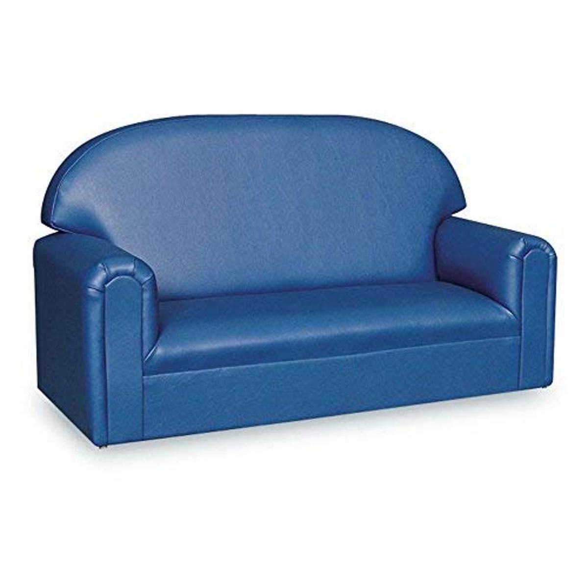 BN-FIVB100 Blue Sofa, Vinyl, Infant Toddler 34"L X 16"W  X 19"H