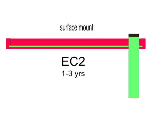 KSO-EC2 KSO-EC2 Kids' Station Outdoor Sand/Water Trough Extension