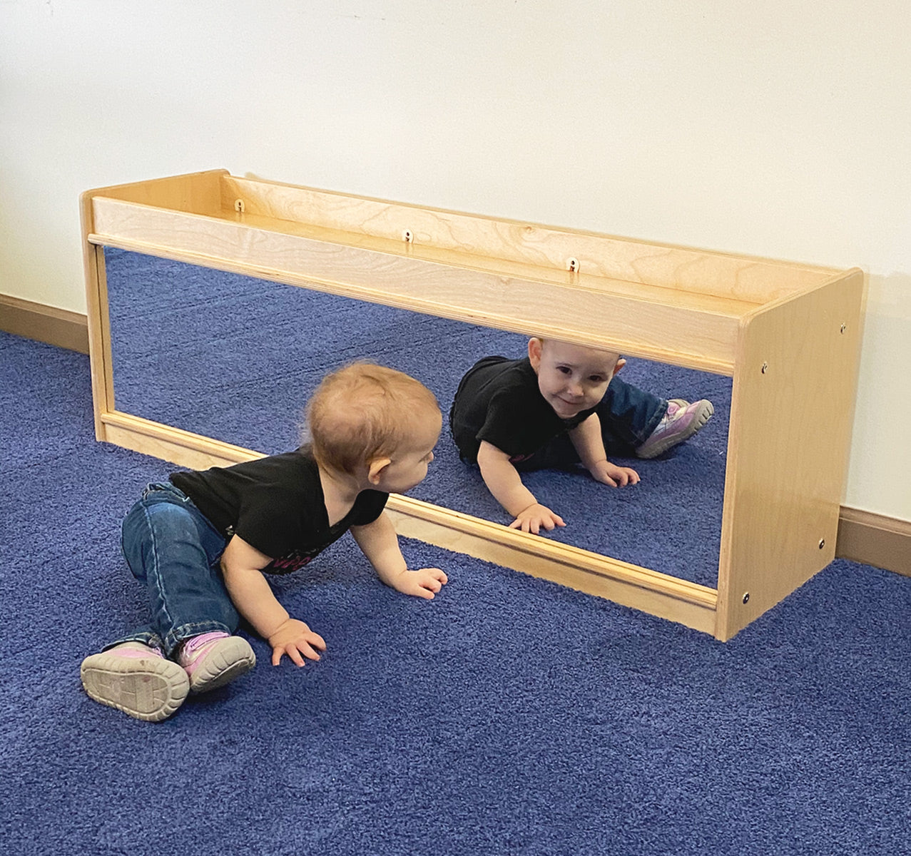 S174802MIR Kids' Station 17" Daycare Toddler Ledge, Fully Assembled